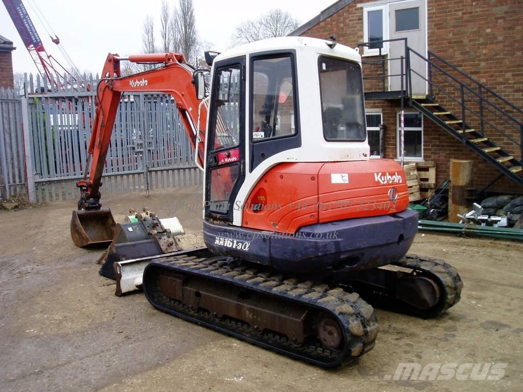 Used Kubota KX 1613 A mini excavators