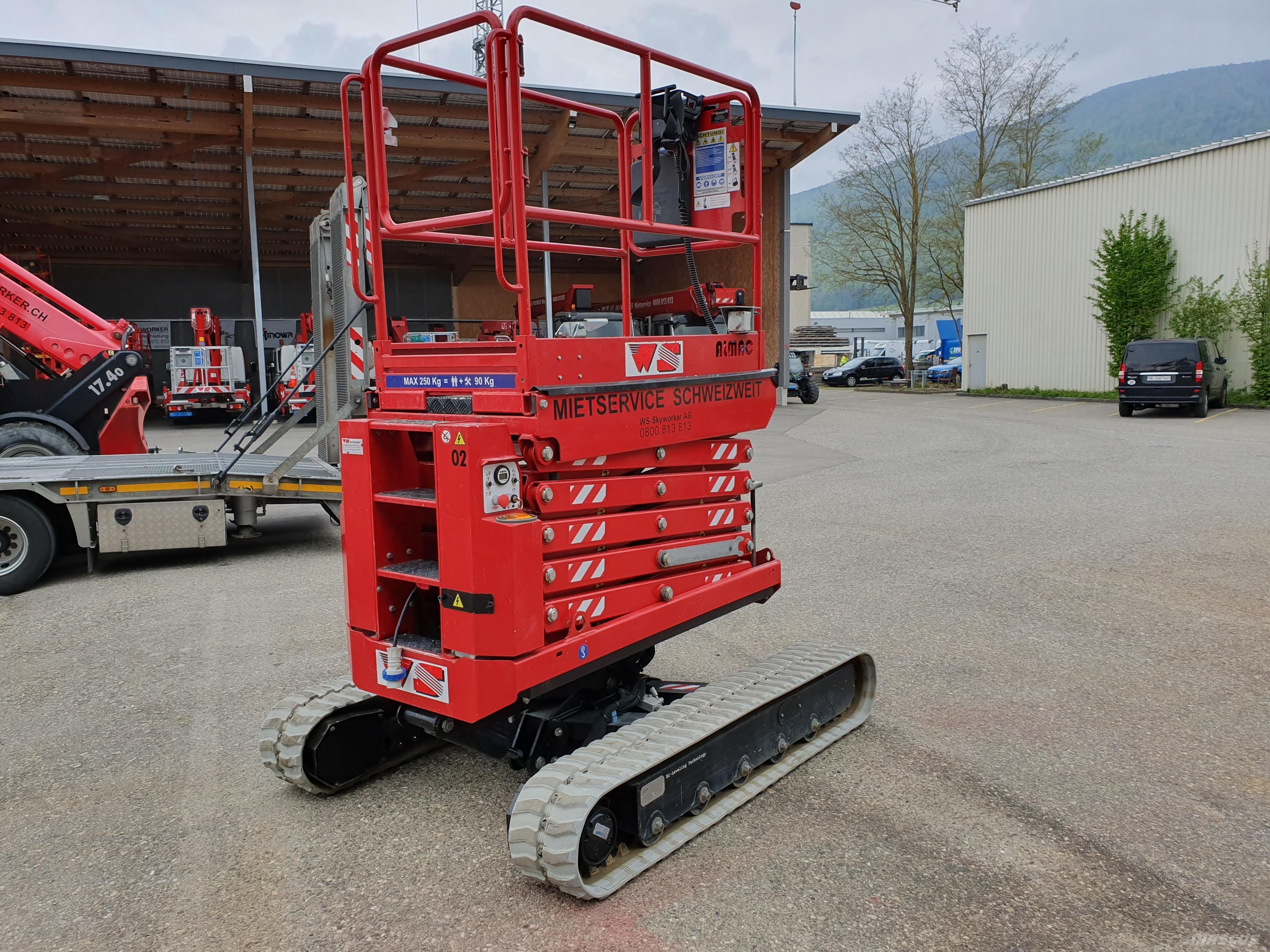 Used Almac BiBi 850 BL Trailer Mounted Aerial Platforms Year 2015 