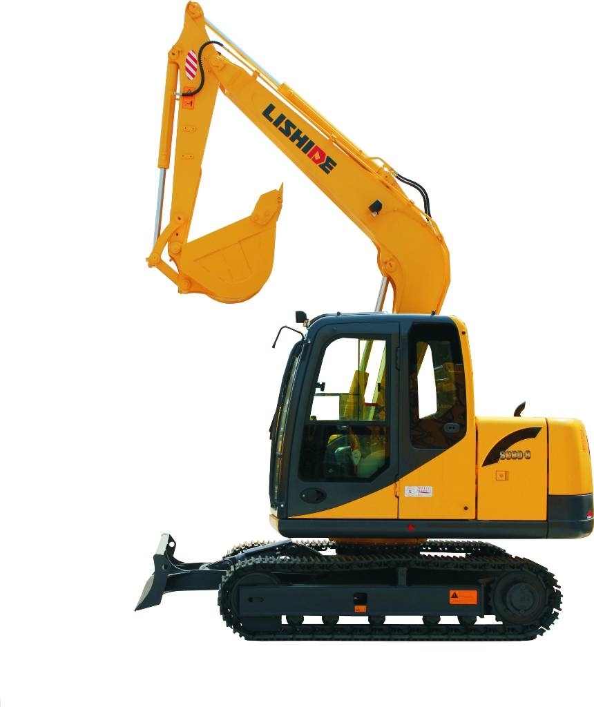 lishide sc80.8 compact 8 ton excavator - 履带式挖土机(掘凿机,挖