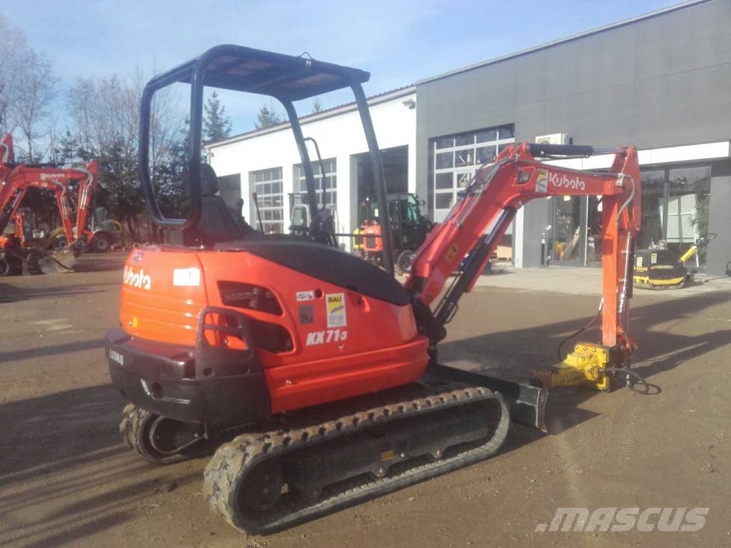 Used Kubota kx713vu mini excavators