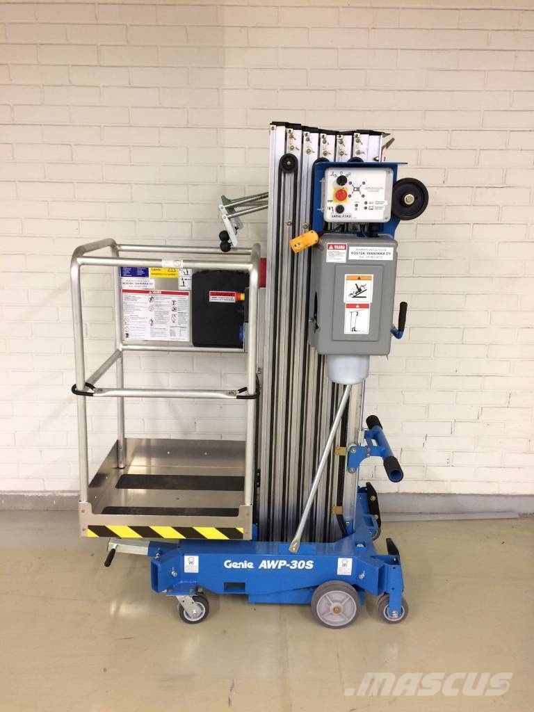 Used Genie awp30sdc vertical mast lifts Year 2018 for sale
