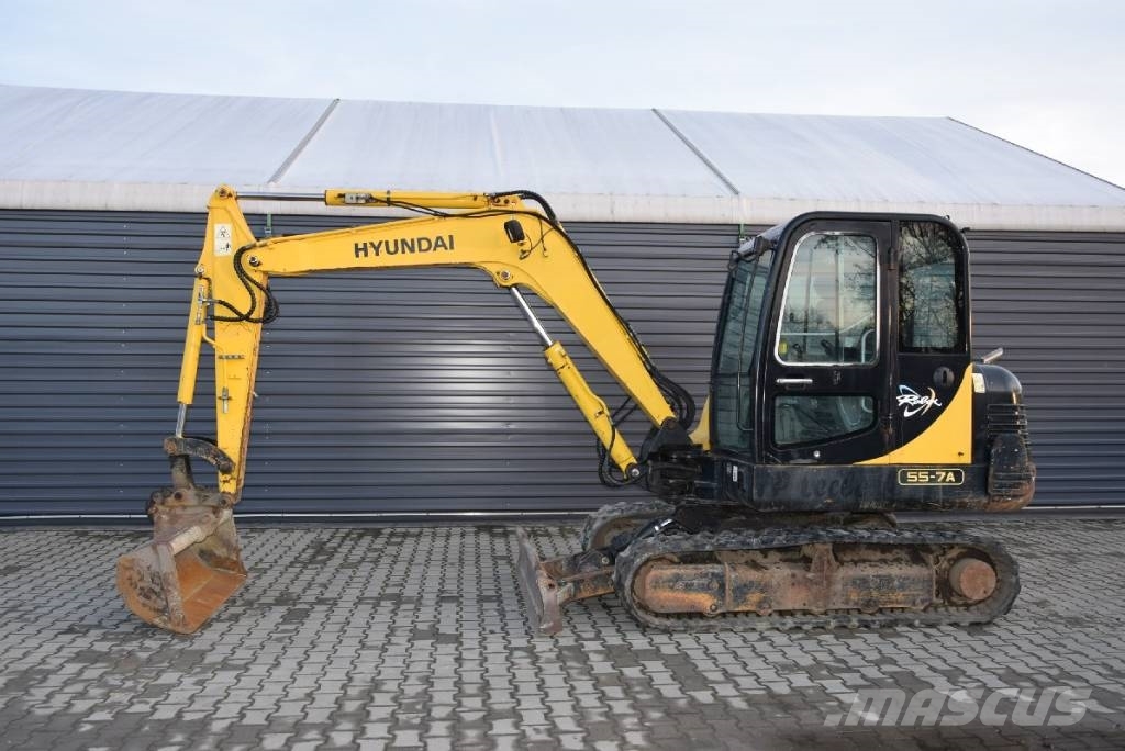 Hyundai 55 экскаватор