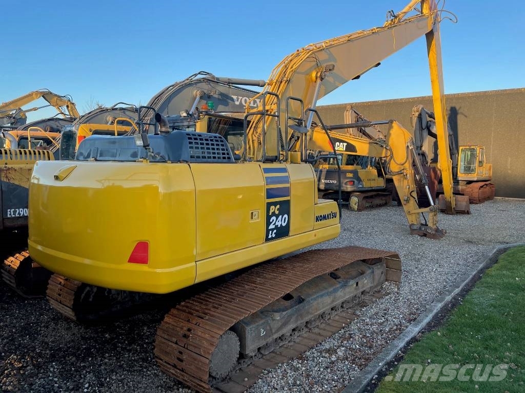 Komatsu PC240LC10 Long Reach / langarm (17 mtr), 2015, Denmark Used