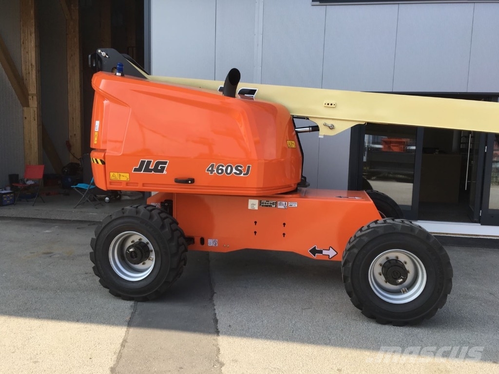 Used JLG 460SJ, new machine, 16m boom lift, swing axle telescopic boom