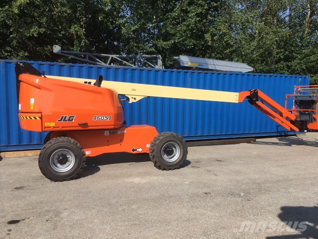 Used JLG 460SJ, new machine, 16m boom lift, swing axle telescopic boom