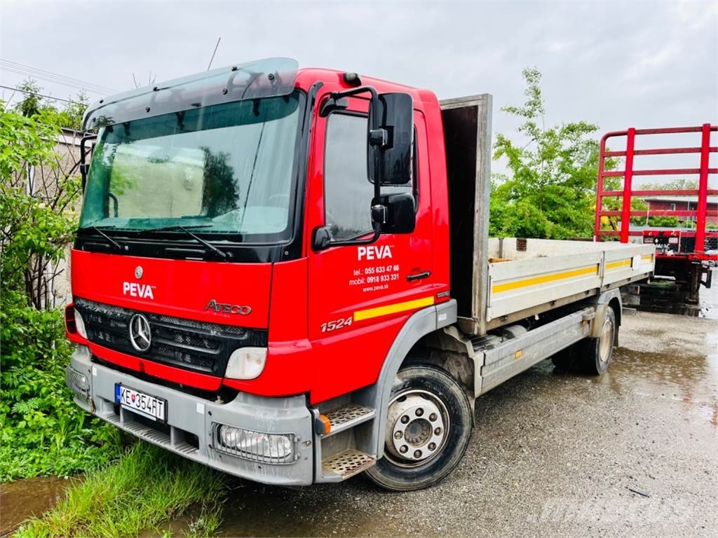 Mercedes-Benz ATEGO 1524, 2008, Košice, Slovak Republic - Used flatbed ...