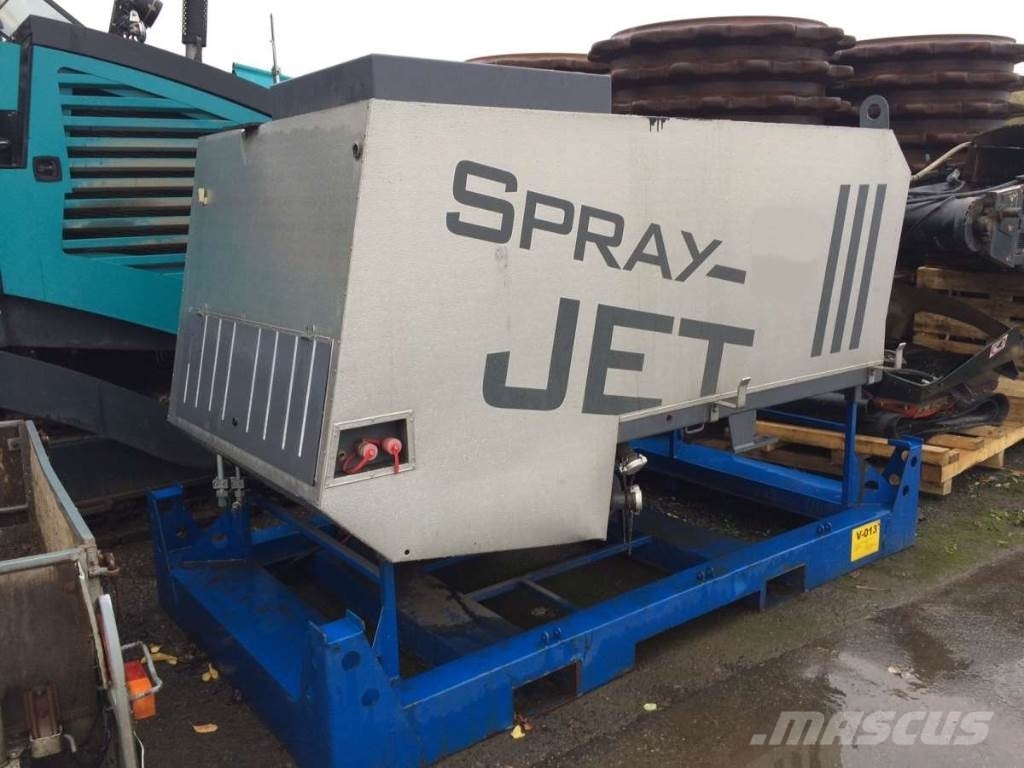 Used Vögele sprayjet asphalt and Tar Sprayers and Sealers Year 2012