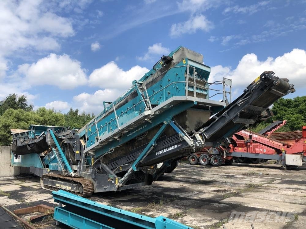 PowerScreen Chieftain 2100 X 3 DECK 2015 Zator Poland Used Mobile powerscreen-chieftain-2100-x-3-deck-2015-zator-poland-used-mobile
