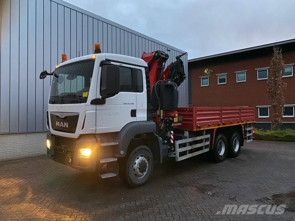 MAN TGS33.420, 2017, Niederlande - Gebrauchte Kranwagen ...