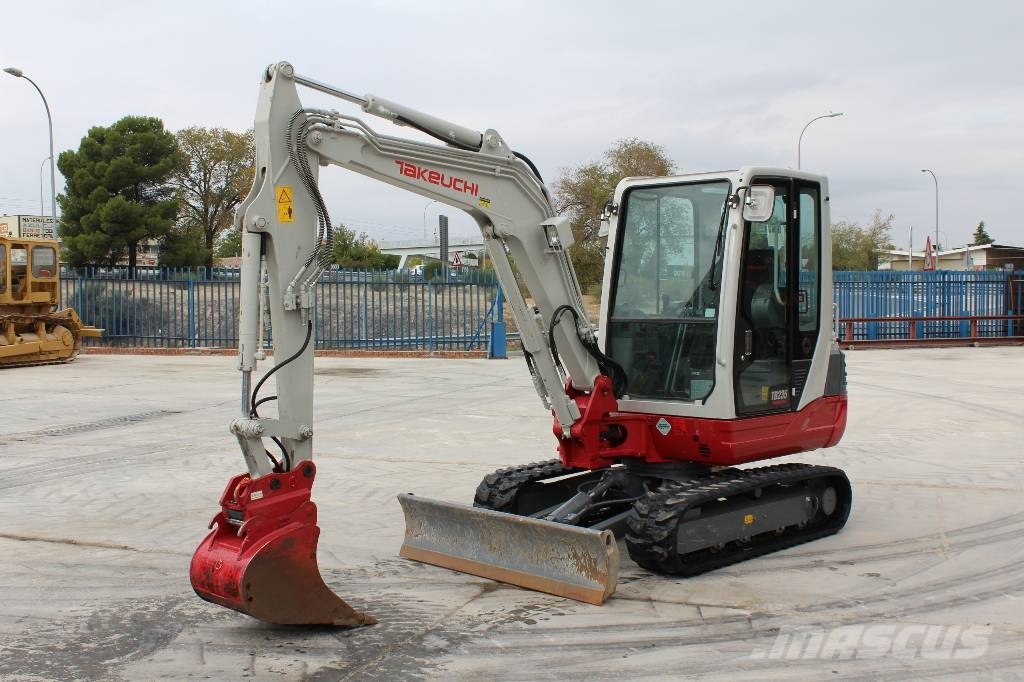 Used Takeuchi TB235 mini excavators