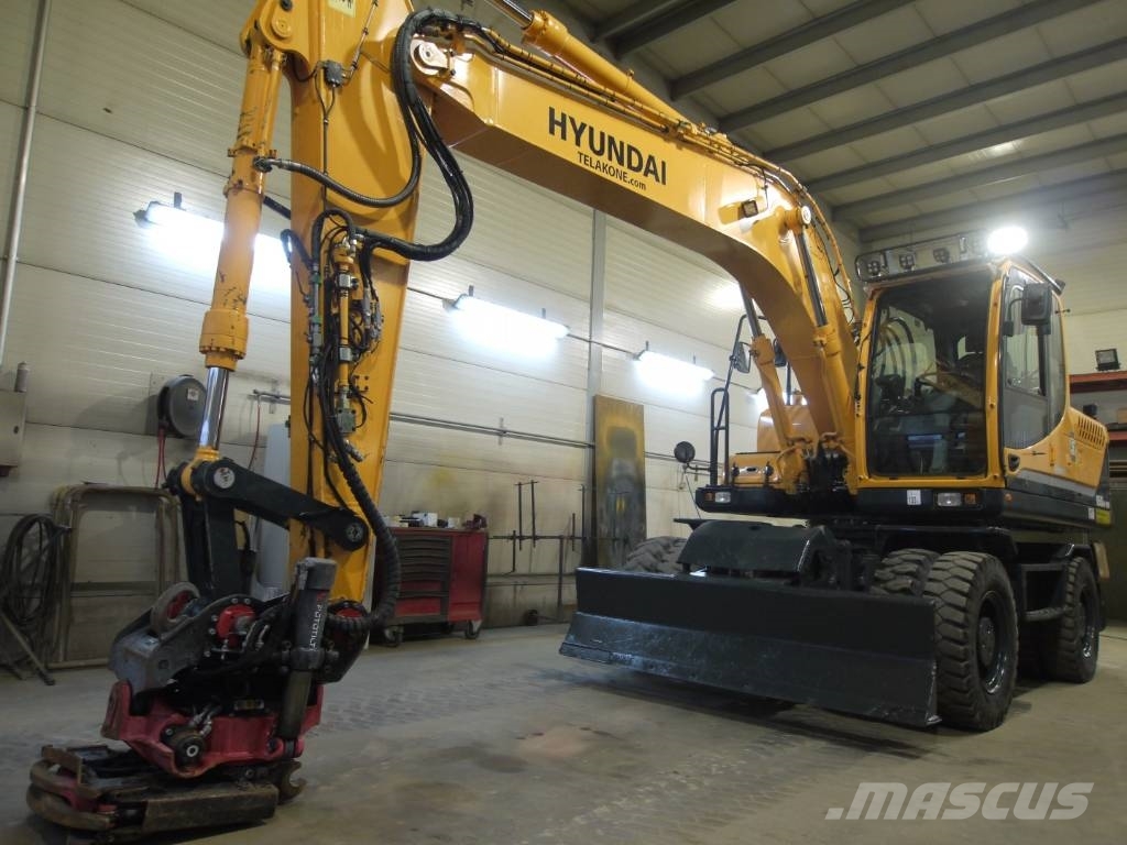 Hyundai R 160 W 9a Kempele 16 Kempele Finland Gebruikte Wielgraafmachines Mascus Belgie