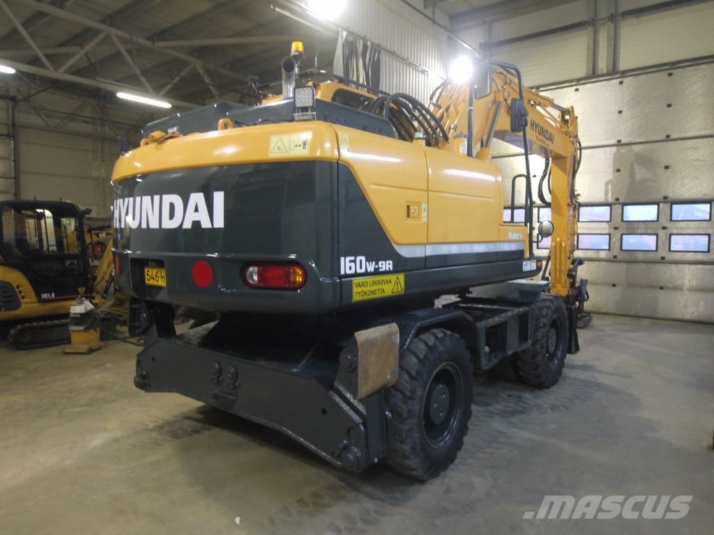 Hyundai R 160 W 9a Kempele 16 Kempele Finland Gebruikte Wielgraafmachines Mascus Belgie