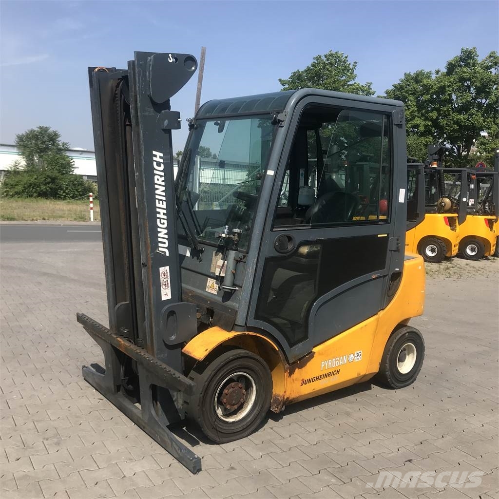 Used Jungheinrich dfg425betriebsstd2559 diesel Forklifts Year 2008