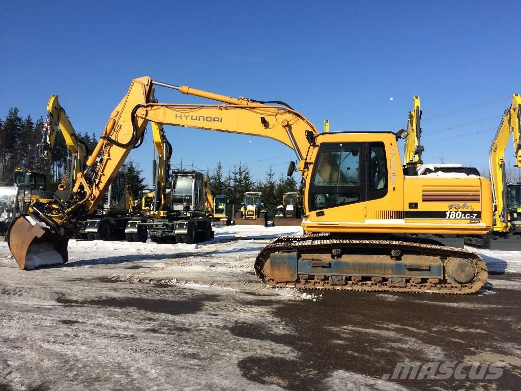 Hyundai Robex 180 LC-7, 2006, Crawler Excavators ...