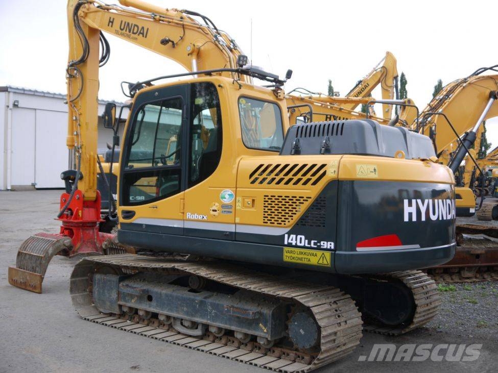 Колесный экскаватор hyundai 140