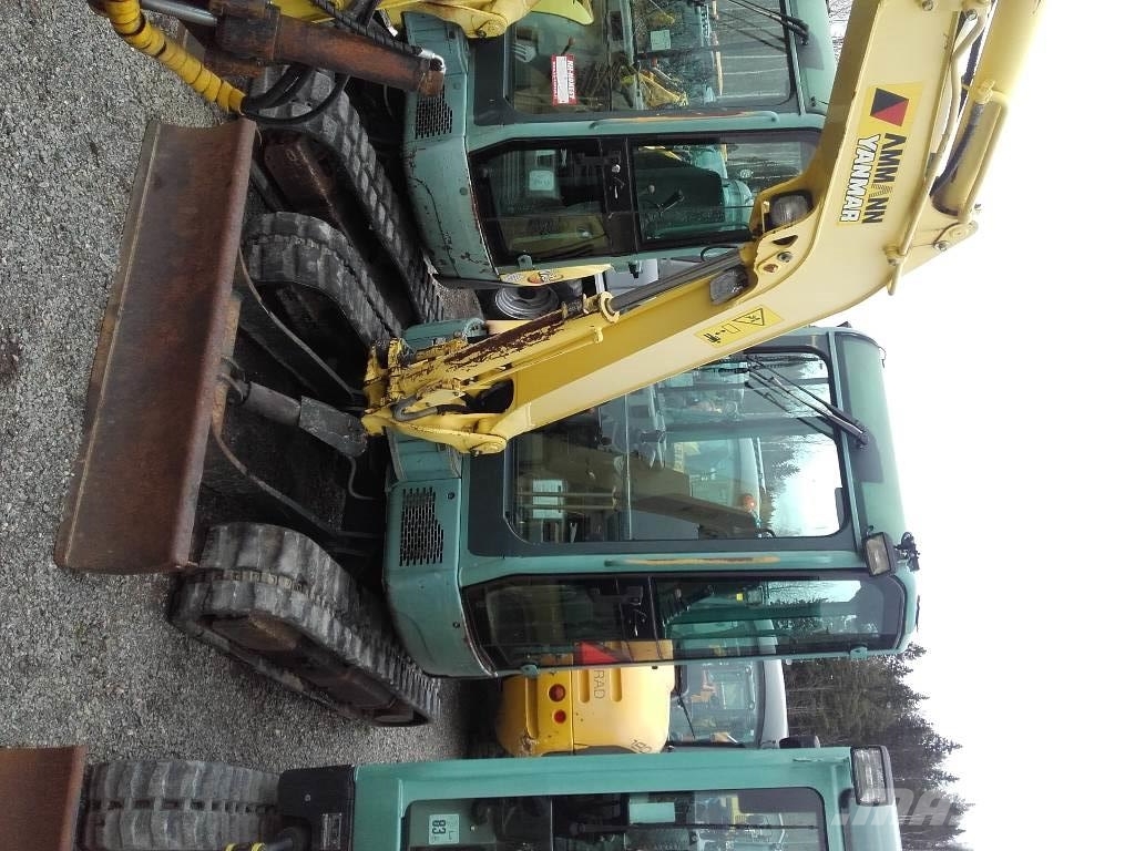 Used Yanmar vio35 mini excavators