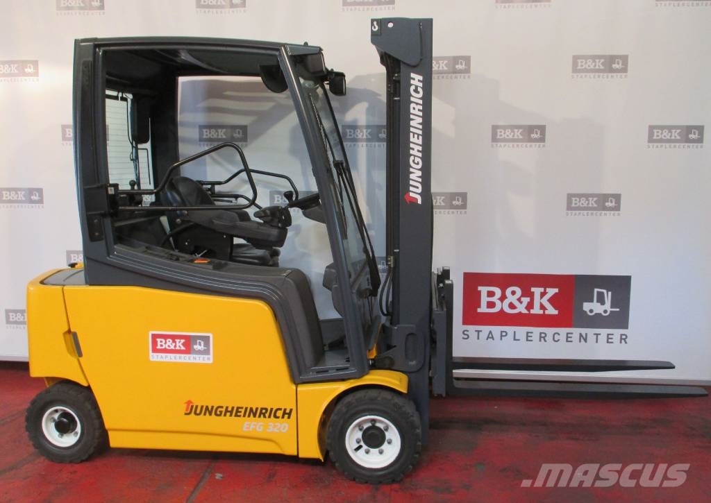 Used Jungheinrich EFG 320 electric forklift trucks Year 2011 Price