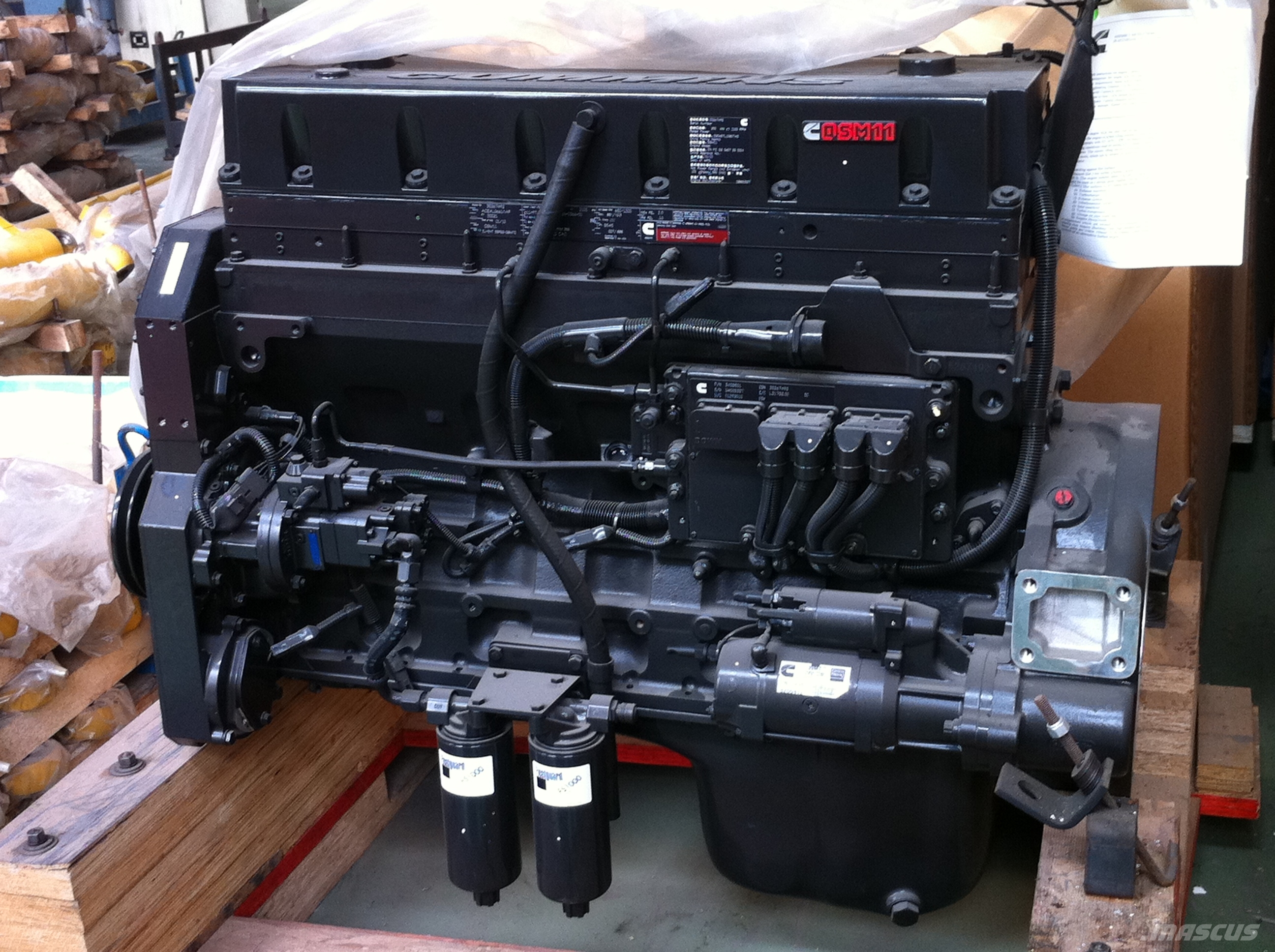 Двигатель qsm11 cummins