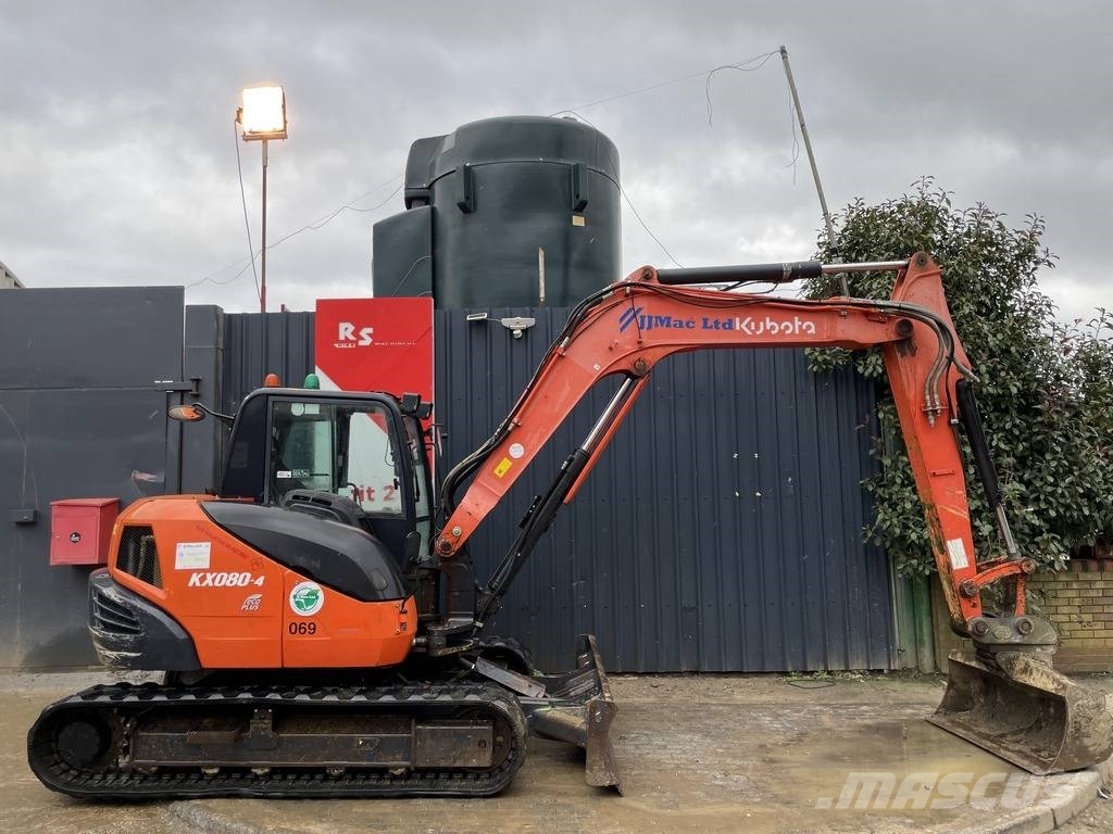 Kubota KX 0804 8.2t MIDI EXCAVATOR / DIGGER, 2015, Luton, Bedfordshire