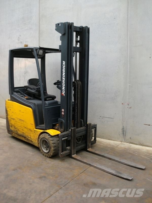 Used Jungheinrich EFG 220 550 DZ electric forklift trucks Year 2012