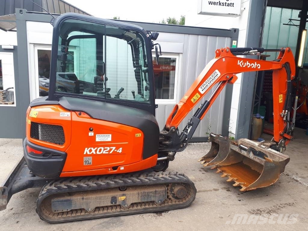 クボタ KX 027-4 GL HI, 2018, ドイツ - 中古 ミニショベル