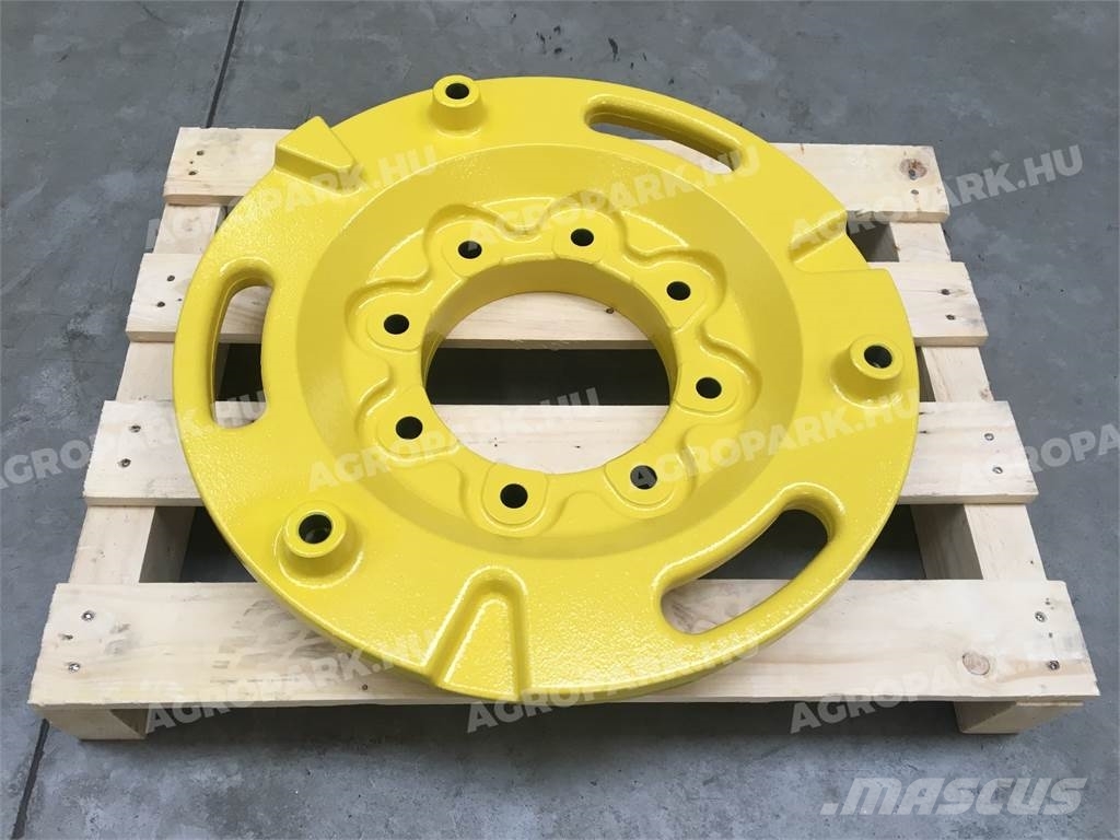 John Deere rear wheel weight carrier