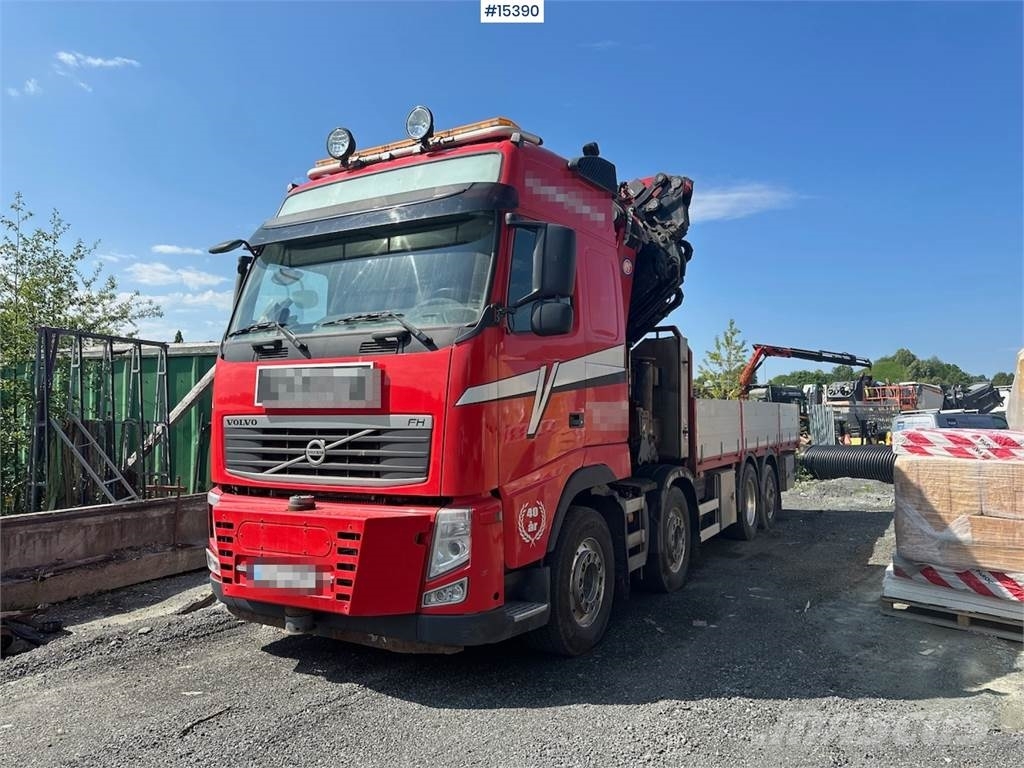 Volvo FH540 8x2 Crane truck w/ 60 t/m HMF crane w/ Jib a, 2014, Sør