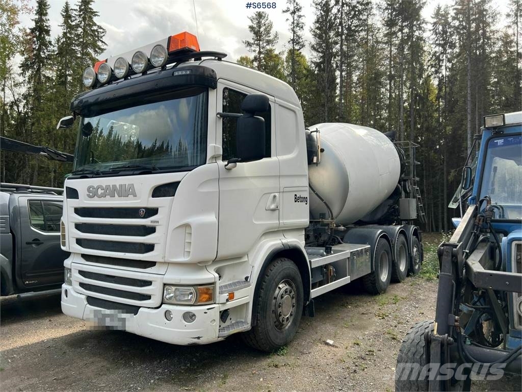 Scania R480 8x4 Mixer truck, 2011, Dalarna, Sverige Brugte betonbiler Mascus Denmark