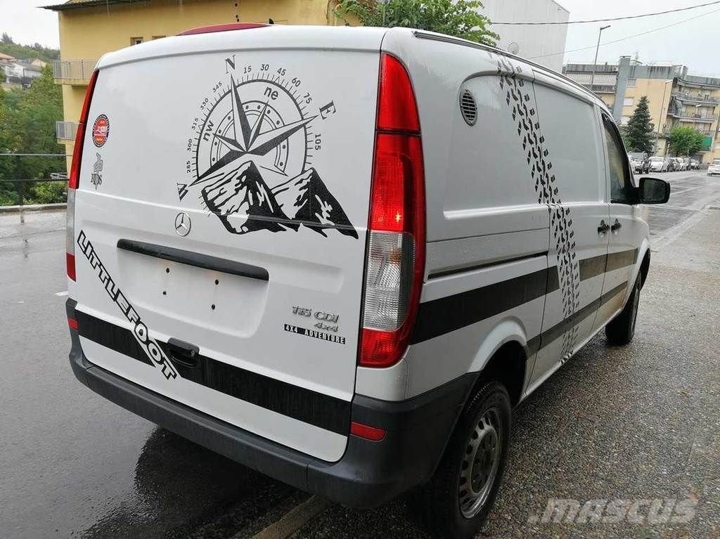 Mercedes Benz Vito Furgon 116cdi Compacta 4x4 Aut 10 Girona Spain Used Panel Vans Mascus Usa