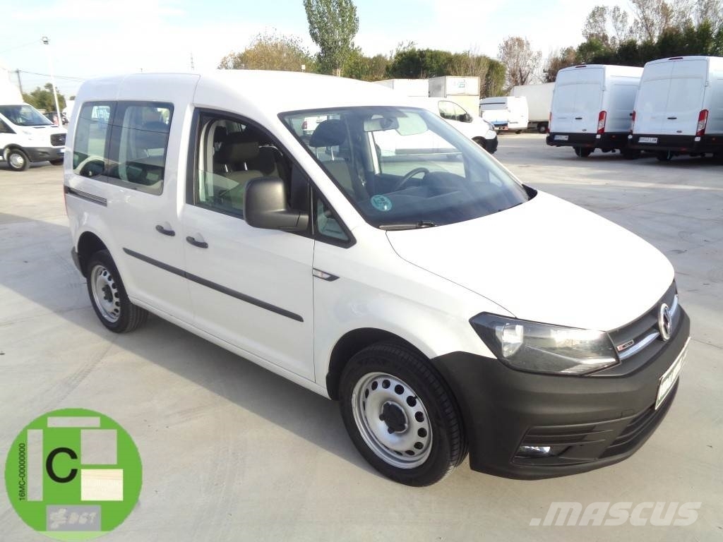 Volkswagen Caddy 2.0TDI Kombi Business 4M 90kW, 2019, Madrid, Ispanija Lietots krovininiai