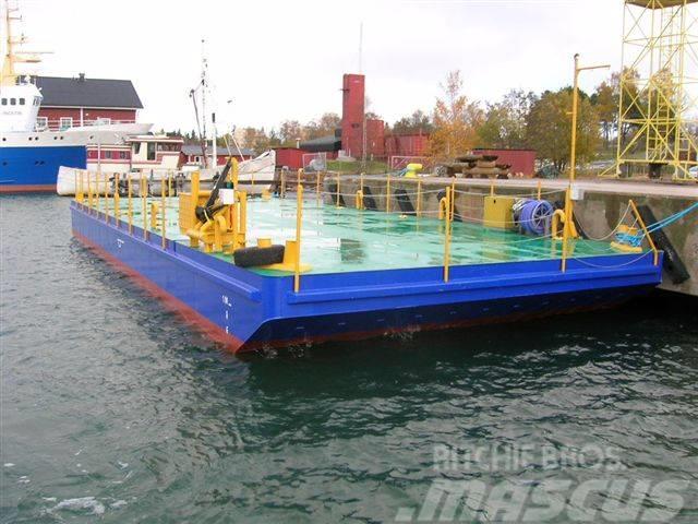 Flat Top Barge / Pråm / Ponton 18 meter, 2022, Suecia - barcos/barcazas de  carga de segunda mano - Mascus España