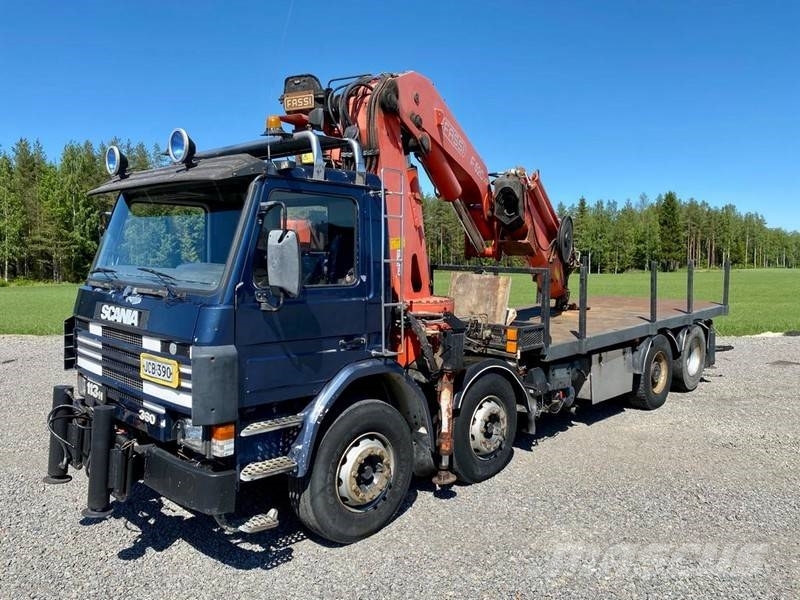 Капот scania p