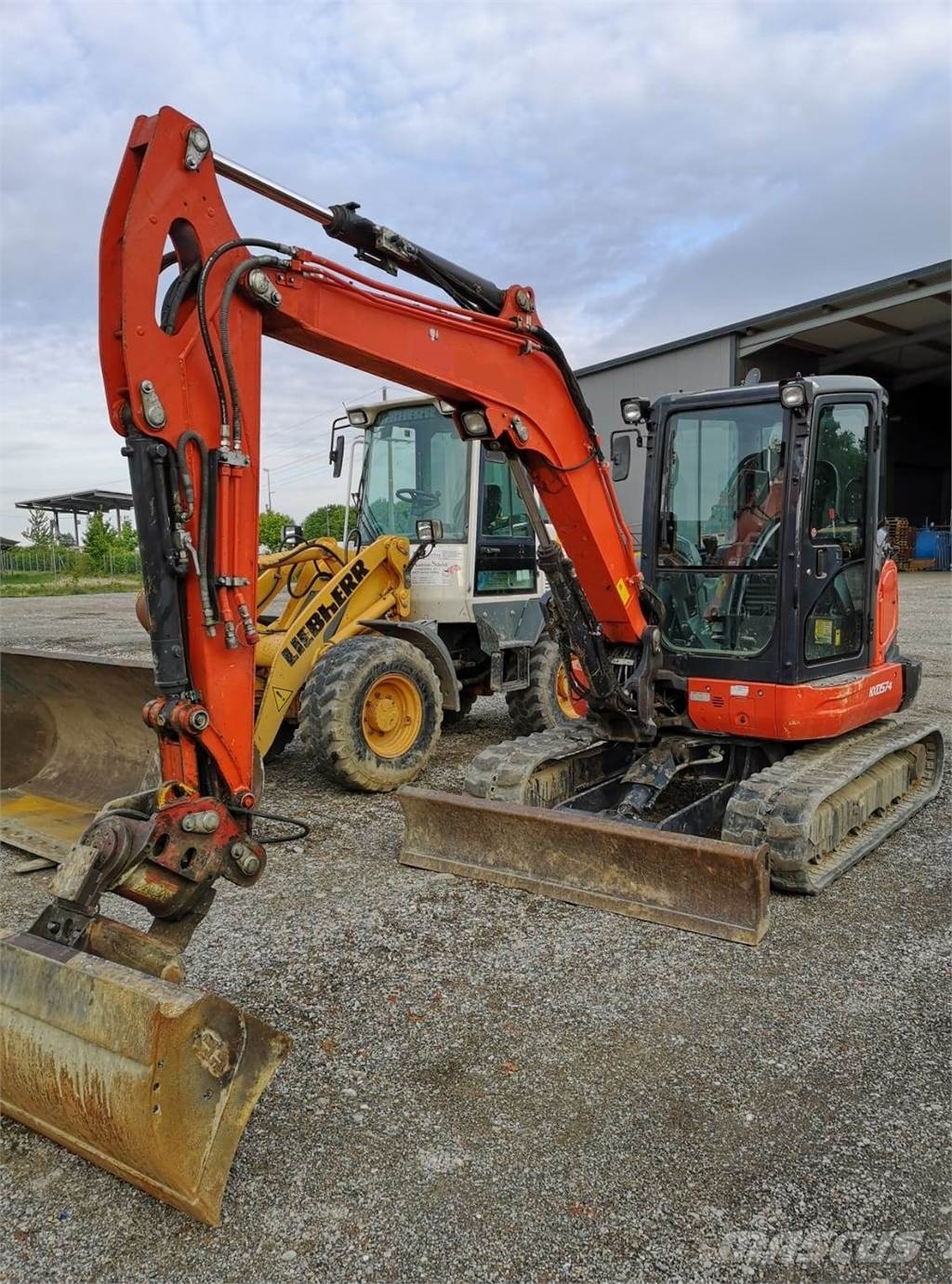 Used Kubota KX 057-4 mini excavators