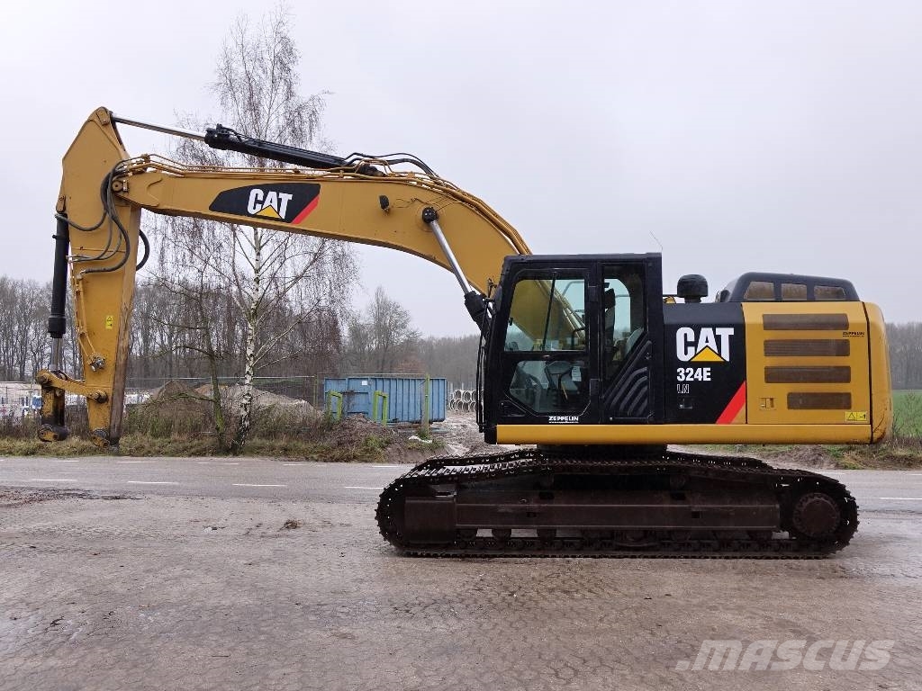 Used Caterpillar 324E LN (German machine!) crawler excavators Year