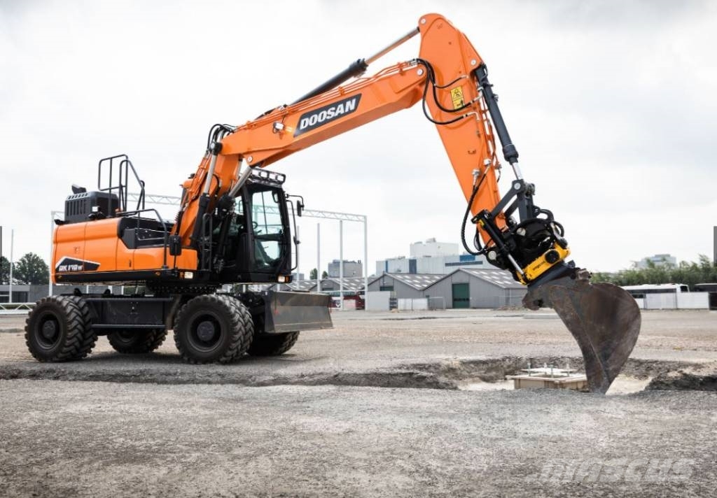 Doosan DX170W7, 2022, Järfälla, Sweden Used wheeled excavators