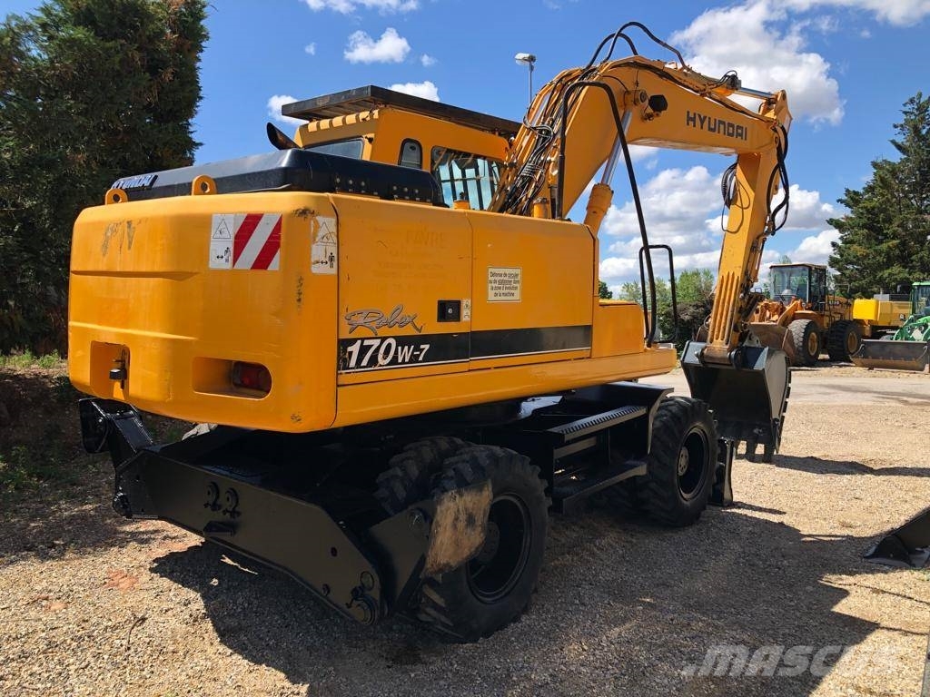 Экскаватор hyundai r170w 7