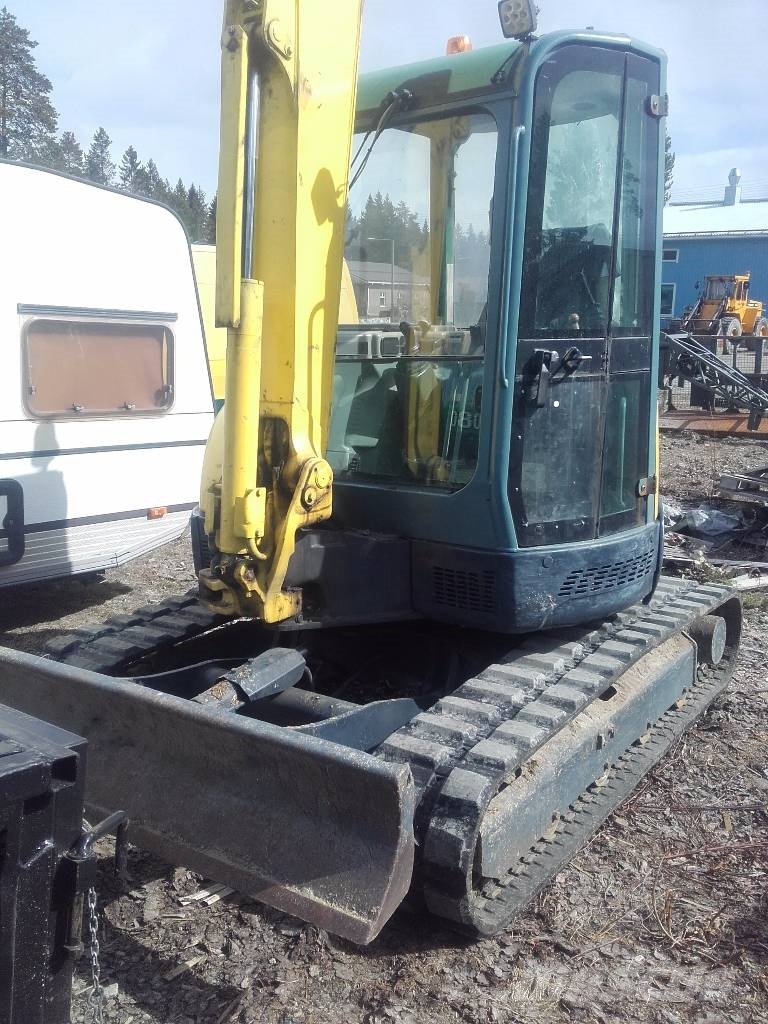 Used Yanmar Vio 55 mini excavators