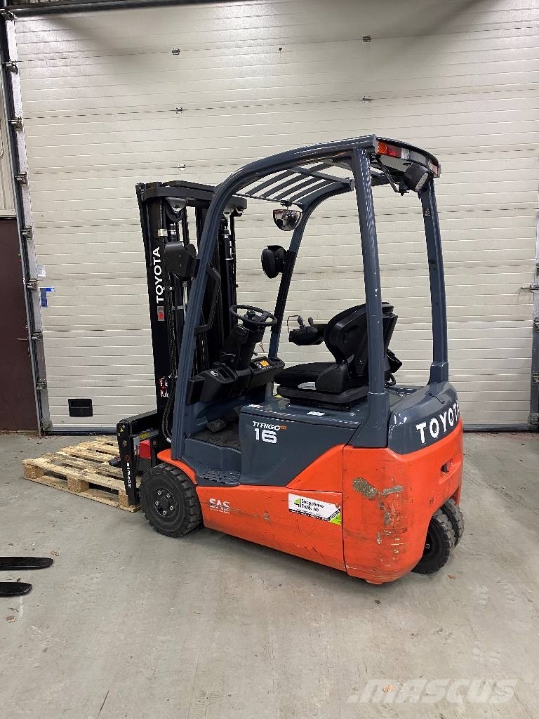 Toyota 8 Fb Et 16 12 Schweden Gebrauchte Elektrik Gabelstapler Mascus Deutschland