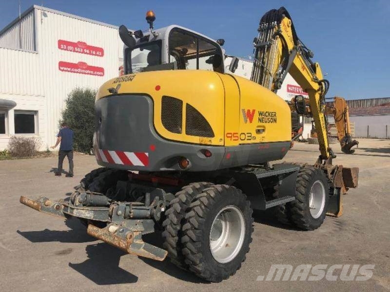 Wacker Neuson 9503, 2013, BON ENCONTRE, France - Used wheeled excavators - Mascus UK