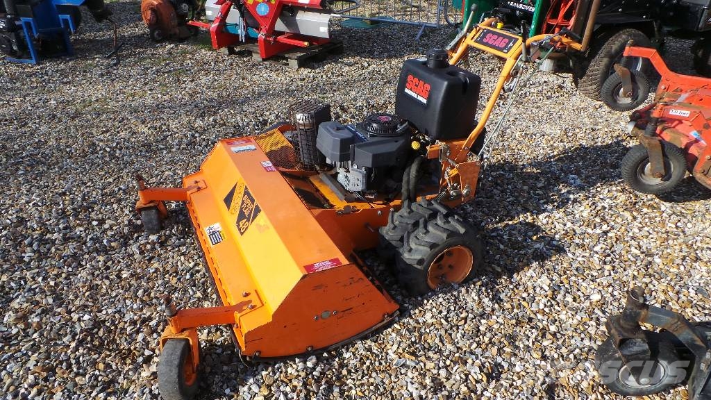 Used Scag Pedestrian 48" STM Super Flail c/w 19HP Kawasaki walkbehind