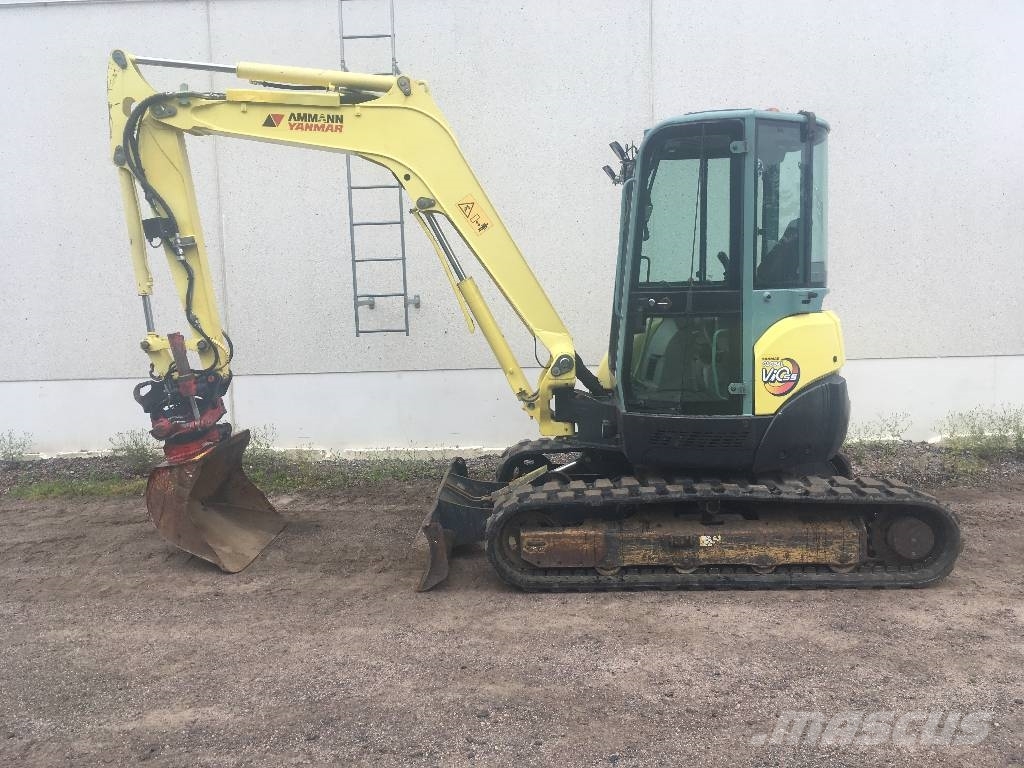 Used Yanmar vio55 mini excavators