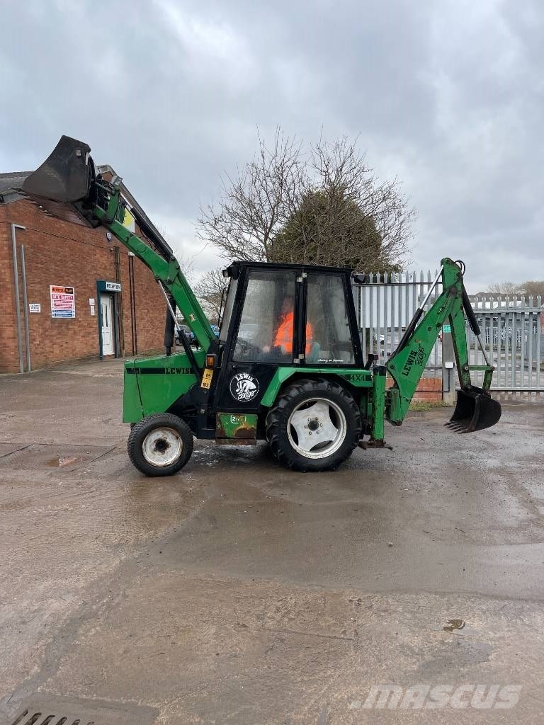 Lewis Badger 4x4 Backhoe Loader, 2000, Reino Unido retrocargadoras de