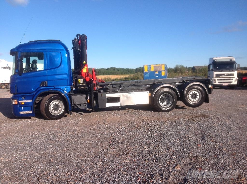 Капот scania p