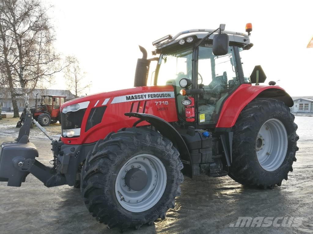 Used Massey Ferguson 7718 DynaVT Exclusive tractors Year 2016 Price