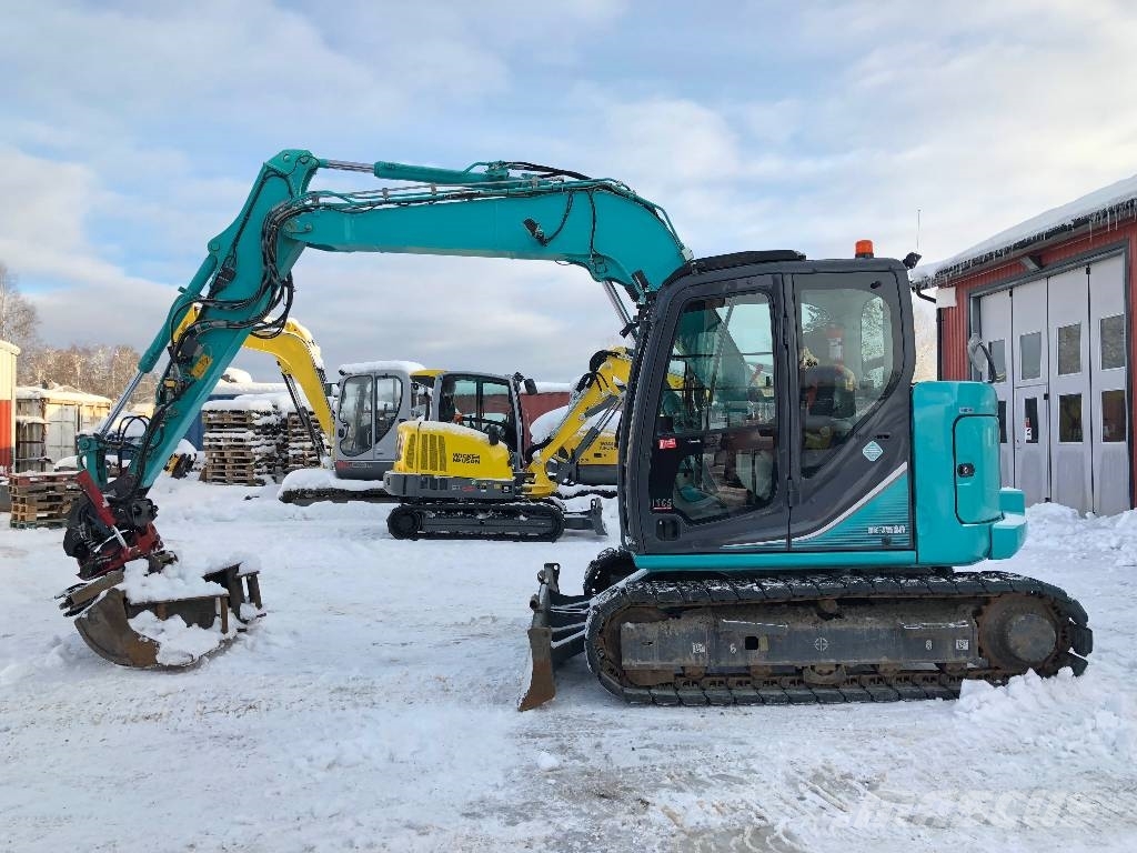 Used Kobelco SK75 mini excavators 7t 12t Year 2014 for sale Mascus USA