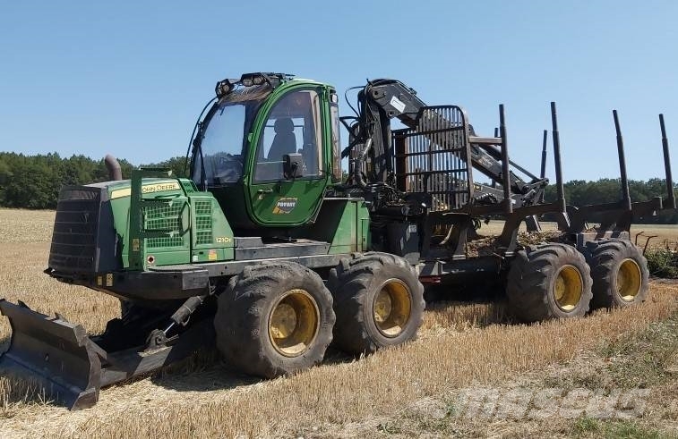 john deere 1210e forwarder