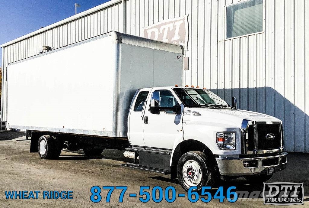Ford F 650 Super Cab 26 Box Truck Lease Unit 2022 Denver Colorado 