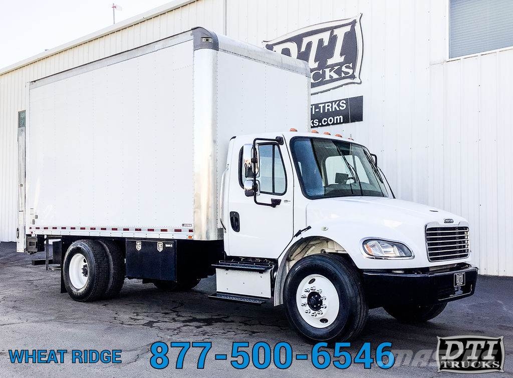 Freightliner M2106 16'L Box Truck, 3,500 lbs Liftgate, Hitch R, 2017