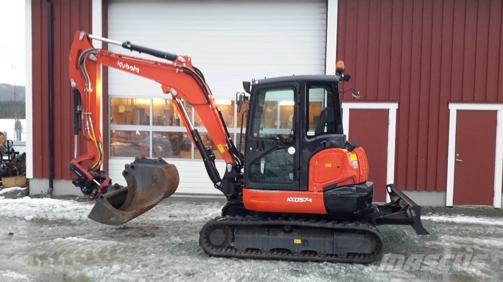 Used Kubota KX 574 mini excavators