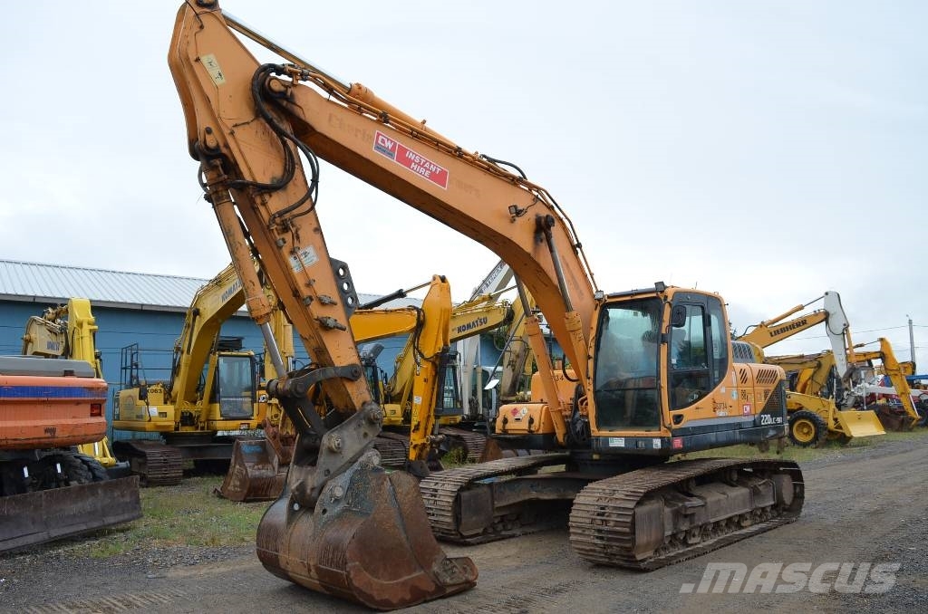 Hyundai 220 экскаватор
